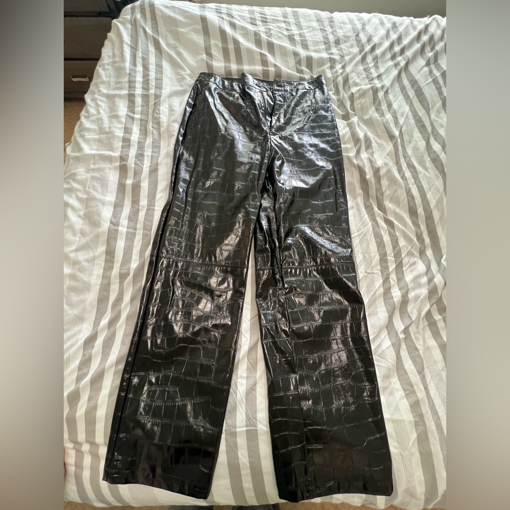 SHEIN faux leather